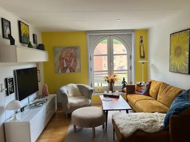 Billede fra lejlighed i Rathloushus