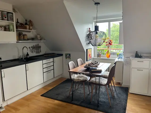 Billede fra lejlighed i Rathloushus